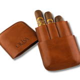 Oliva 3-Finger Leather Cigar Case